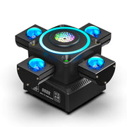 140W RGBW LED Laser Beam 4Arms Moving Head Stage Light DMX DJ Disco Party Lights
