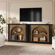 3-Tier Modern Console Table 43.3-Inch Entryway Table with Storage for Hallway