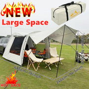 Large Space Car Trunk Tent Camping Shelter Rainproof SUV Tailgate Sun Shade Hot