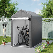 3ftx5ft Garden Shed Storage Shelter Bicycle Tent Bike Log Store Equipment Cover