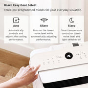 Bosch Cool 2000 9000 BTU Portable Air Conditioner Remote 3-in-1 ❄️ - Brand New