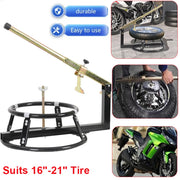 Portable Motorcycle Motorbike Tyre Changer / Bead Breaker Suits 16