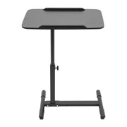Mobile Standing Desk Rolling Laptop Table Adjustable Hospital & Home Bed Table