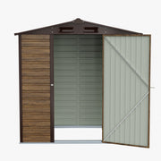 Metal Shed 4x6FT Outdoor Garden Storage Bike Waterproof Shed with Lockable Door