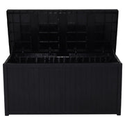 Large Outdoor Storage Box Garden Patio Plastic Chest Lid Container Multibox Shed