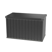 Extra Large 400Ltr Garden Cushion Storage Box Waterproof Patio Deck Chest w/ Lid