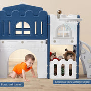 8in1Toddler Garden Swing Slide Climber Baby Kids Indoor Outdoor Playground Toy