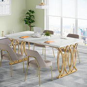Tribesigns Executive Desk, Modern Large Office Computer Desk Conference Table