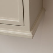 Pair of Taupe-Grey Wall Mounted Bedside Tables - Daventry Taupe-Grey Range