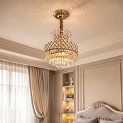 Crystal Ceiling Light LED Lamp Light Room Chandelier Living Pendant LED Lighting