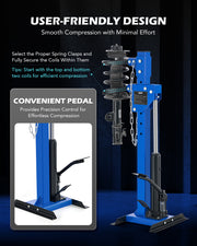 OMT Strut Spring Compressor 4.5 T Hydraulic Jack Coil Spring Compressor Tool