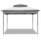 3.3x3.3m Pop Up Gazebo Garden Party Canopy Tent with Removable Mesh Sidewall UK