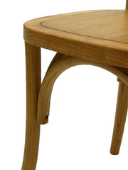 Wooden Dining Chairs, Elm Wooden Chairs, Bentwood Chairs, Kitchen Chairs X4