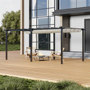Outdoor Pergola Awning Gazebo Canopy Furniture Barbecue Party Garden Shelter