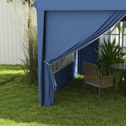3 x 6m Heavy Duty Pop-Up Gazebo Curtain Walls Windows Wedding Marquee Party Tent