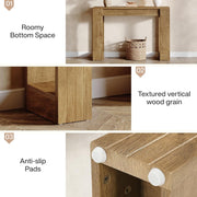 41.3'' Console Table for Entryway, Modern Rectangular Sofa Table for Living Room