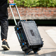 Heavy Duty Hard Rolling Tool Trolley Case with Wheels & Waterproof Camera Storag