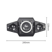 Disco Bar Rotating Stage Lights Moving Head Party Light Laser Beam Strobe Remote