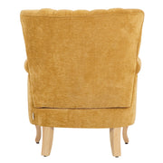 Accent Chair Upholstered Chenille Wingback Armchair Single Sofa Lounge with Stud