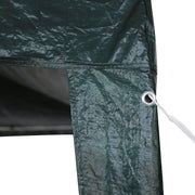Gazebo PE 3X6M Outdoor Patio Shade Canopy Waterproof 6 Pieces Sidewalls Green