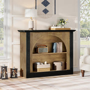 3-Tier Modern Console Table 43.3-Inch Entryway Table with Storage for Hallway