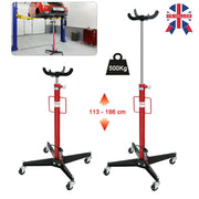 Transmission Jack 0.5T Heavy Duty Hydraulic Gearbox Auto Part Lifter Hoist Stand