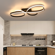 Modern Lamp LED Ceiling Light dimmable Chandelier Lights Living Room Bedroom UK