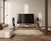 FITUEYES Speaker Stand !SALE! Eiffel Series Floorstanding 30kg Adjustable Walnut