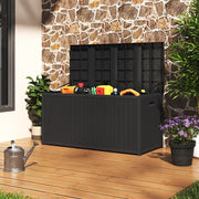 Large Outdoor Storage Box Garden Patio Plastic Chest Lid Container Multibox Shed