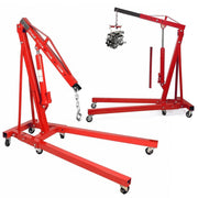 Jack Wheeled Folding Hoist/Shop Crane Steel 2 Ton Hydraulic Engine Stand Lift