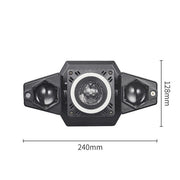 Moving Head Party Light Rotating Disco Bar Stage Lights Laser Beam Strobe Remote