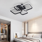 Modern Square 4-Head Ceiling Chandelier Lights LED Kitchen Living Room Home Lamp