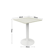 Modern Small Bistro Pub Set 5 Piece Kitchen Breakfast Bar Table with 4 Chairs