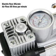 Heavy Duty 150psi 12v Van 4x4 SUV Bus Hi Speed Air Compressor Tire Inflator Pump
