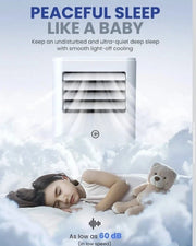 Portable Air Conditioner 9000 BTU 4-in-1 Dehumidifier Cooling Fan Remote Control