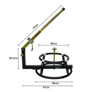 Motorcycle Tyre Changer Bead Breaker Bike for Mechanics Workshop Garage 16-21'