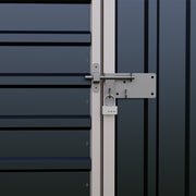 Garden Metal Shed Storage Tools Shed 6x4.2/8.2/10ft Waterproof with Door & Vents