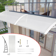 Door Canopy Awning Shelter Front Back Porch Shade Patio Roof Rain Cover Balcony