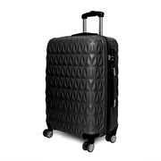 Hard Shell PC+ABS Cabin Suitcase 4 Wheel Travel Luggage Trolley Lightweight Case
