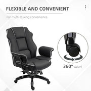 Vinsetto High Back Office Chair with Height Adjustable, Reclining, Black