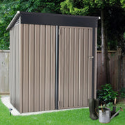 5 x 3ft Garden Lockable Bicycle Storage Bike Tool Box Shed Outdoor Garbage Bin