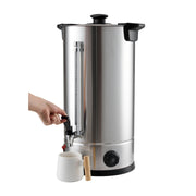 Stainless Steel Tea Urn 20 Litre Commercial Electric Catering Hot Water Boiler
