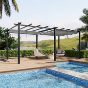 Outdoor Pergola Awning Gazebo Canopy Furniture Barbecue Party Garden Shelter