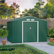 Metal Shed Outdoor Garden Storage 7x4 - 11x14 Apex Roof Galvanised Steel Ranger