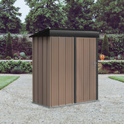 Garden Outdoor Metal Shed Steel Frame Storage Bike Tool Sheds with Lockable Door