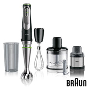 Braun MultiQuick Hand Blender MQ9138XI 1200W ActiveBlade 5 Attachments Black