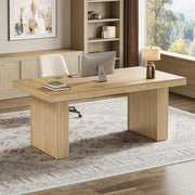 63 Inch Modern Executive Desk Large Wooden Office Computer Desk Writing Table