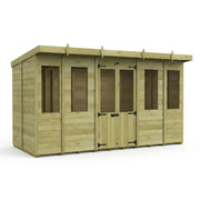 Total Sheds Pent Summer House Various Sizes Pressure Treated UK Manufactured