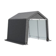 8x8FT Portable Bike Shelter Waterproof Steel Frame Outdoor Garden Storage Shed