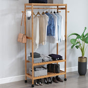 Heavy Duty Clothes Rail Rack Garment Hanging Display Stand Shoe Storage Shelves